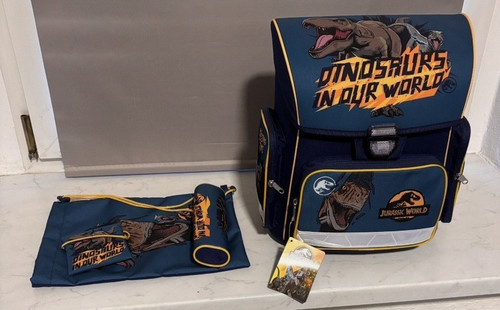 Jurassic world schulranzen set - jurassic,