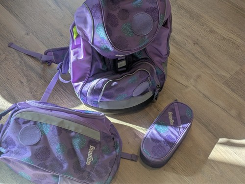 Ergobag schultaschen set lila - schultaschen-set,