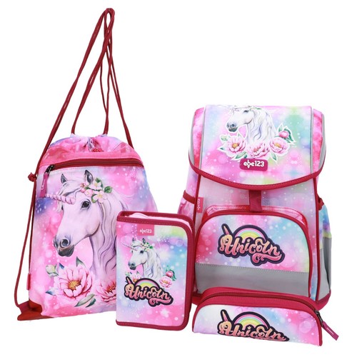 Einhorn schulranzen set - einhorn,